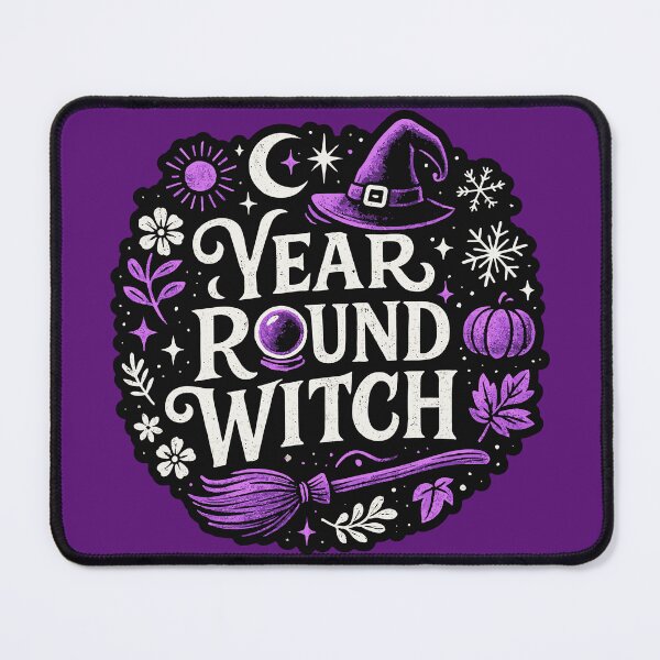 Item preview, Year Round Witch – Witchy All-Season Design for Everyday Magic designed and sold by NotaryLife.