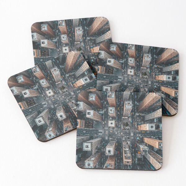 Item preview, Aerial View of New York City Streets and Skyscrapers designed and sold by Alpaca Ridge.