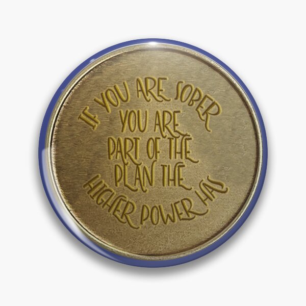 Item preview, If You Are Sober You Are Part Of The Plan Medallion designed and sold by ApexDesigners.