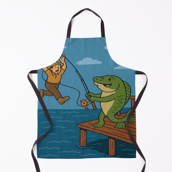 Item preview, Role Reversal: Fish Reels In a Man designed and sold by Flipped World Society.