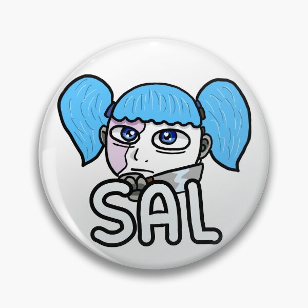 Item preview, Sally face chibi sticker designed and sold by Bamityy.