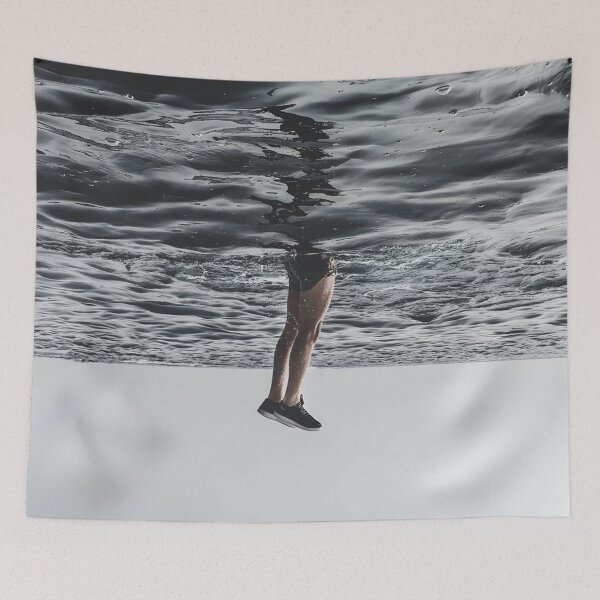 Item preview, Drowning in the Black Ocean | Something Expressive designed and sold by Deep Blue Ocean.