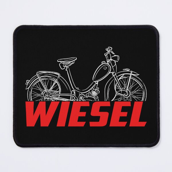 Artikelvorschau, Maico Wiesel 1953-1958 für Biker, Motorrad entworfen und verkauft von ThrottleArts.