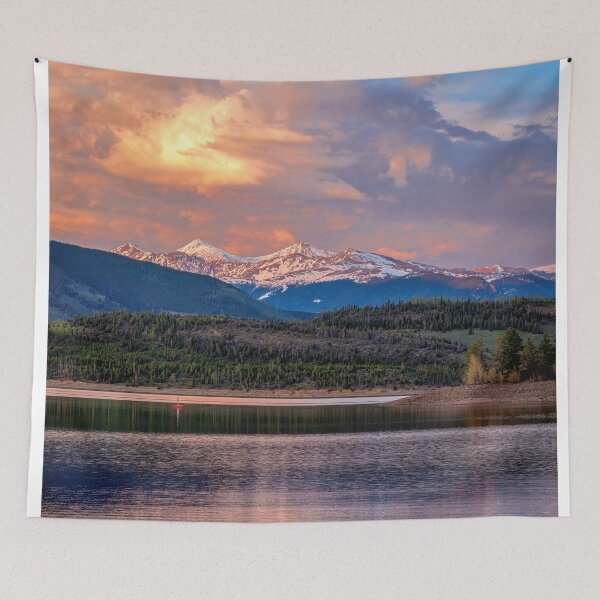 Item preview, Grays and Torreys Alpenglow Over Lake Dillon designed and sold by Brian Kerls Photography.