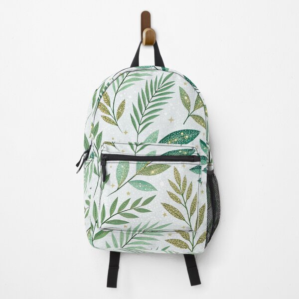 Item preview, Tropical Glitter Leaves on White designed and sold by EMA Studio.