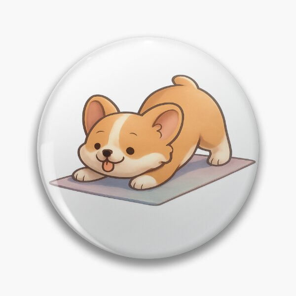 Item preview, Zen Corgi Yoga designed and sold by TONSNAP.