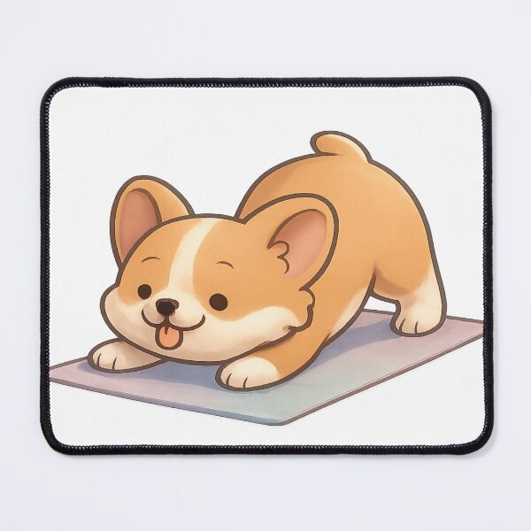 Item preview, Zen Corgi Yoga designed and sold by TONSNAP.
