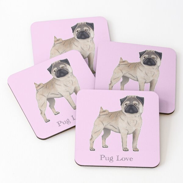 Item preview, Pug Love designed and sold by harmopiavu.