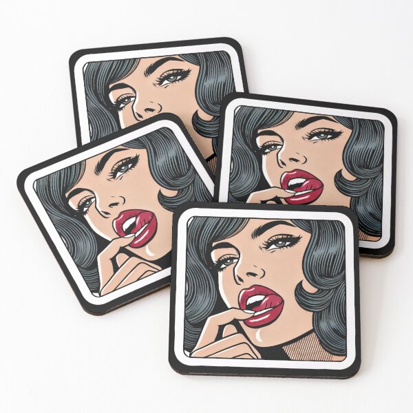 Item preview, Seductive Pop Art Woman designed and sold by PinUpPizzazz.