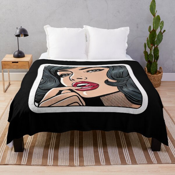Item preview, Seductive Pop Art Woman designed and sold by PinUpPizzazz.