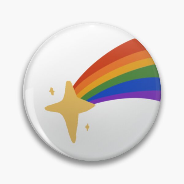 Item preview, shooting star with rainbow trail designed and sold by emmywemmyyyy.