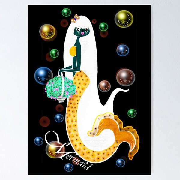 Item preview,   Pretty mermaid designed and sold by Shirley cute art .