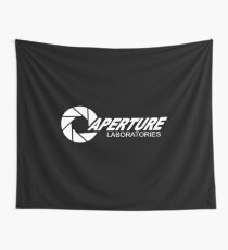Aperture science laboratories Wall Tapestry