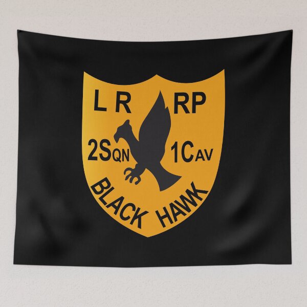 Item preview, Army - 2nd Squadron, 1st Cav Regt  LRRP - Black Hawk designed and sold by Military Insignia Products.
