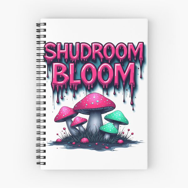 Item preview, Shroom Bloom Psychedelic Mushroom Art Print designed and sold by PaperCastle.