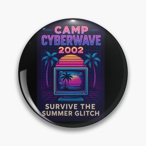 Item preview, Camp Cyberwave 2002 – Survive the Summer Glitch designed and sold by leolam1234.