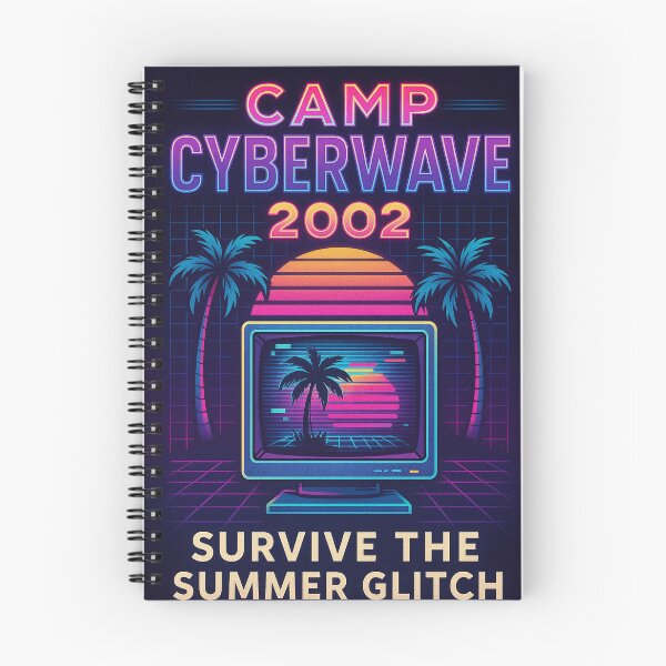 Item preview, Camp Cyberwave 2002 – Survive the Summer Glitch designed and sold by leolam1234.