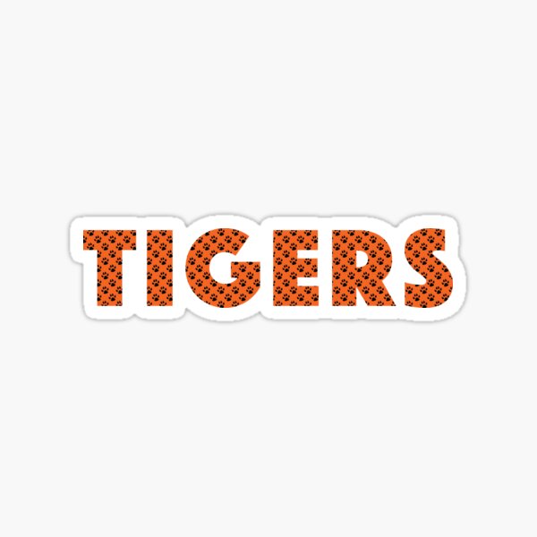 Item preview, Tigers (paw prints) designed and sold by TaskMe.