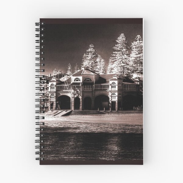 Item preview, Indiana Tea House sepia, Cottesloe Beach, Perth WA designed and sold by BigAndRed.
