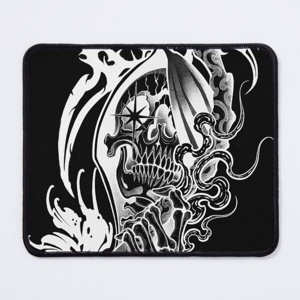 Item preview, Death dark neotribal white color designed and sold by 7Delamancha.