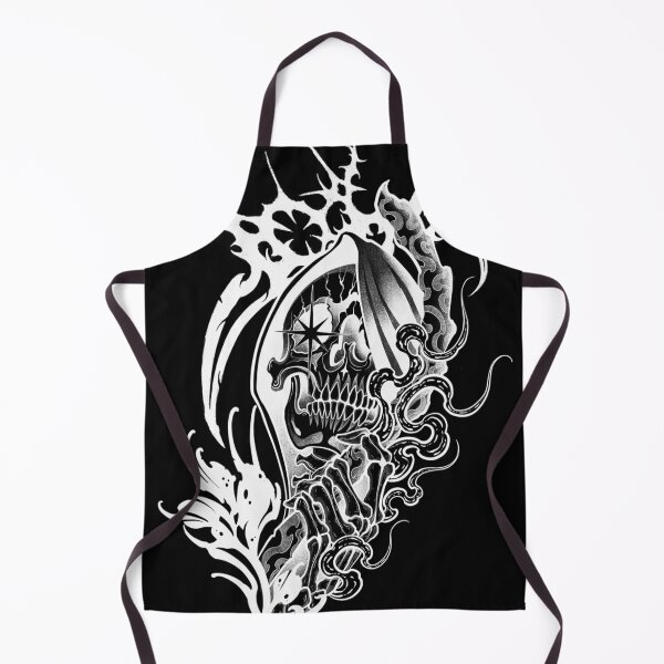 Item preview, Death dark neotribal white color designed and sold by 7Delamancha.
