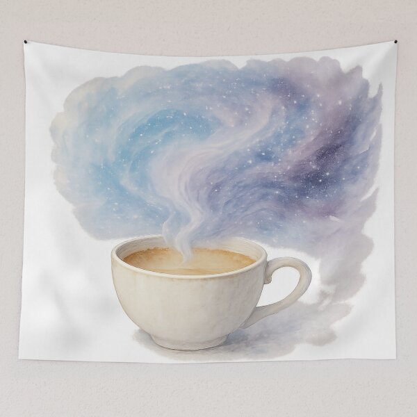 Item preview, Coffee Cosmos Swirl designed and sold by TONSNAP.