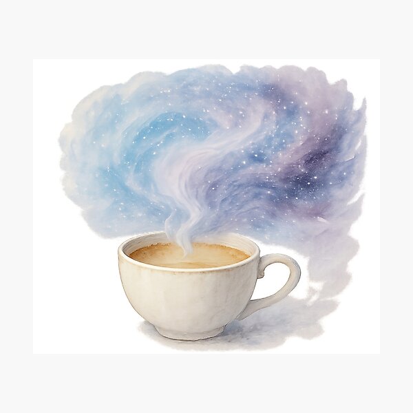 Item preview, Coffee Cosmos Swirl designed and sold by TONSNAP.