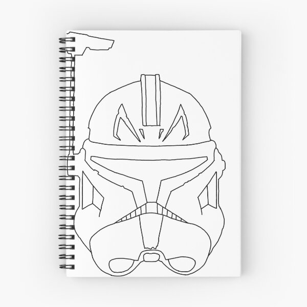 Item preview, Captain Rex Black Print designed and sold by JurgenRichard.