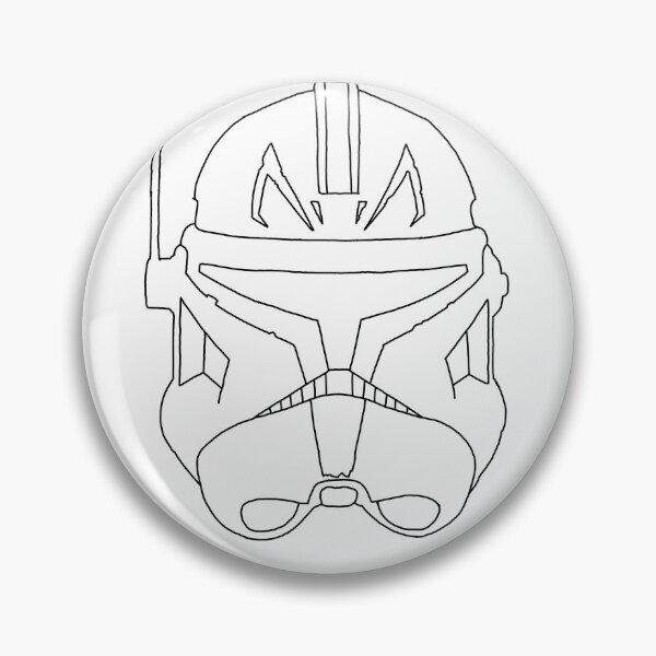 Item preview, Captain Rex Black Print designed and sold by JurgenRichard.