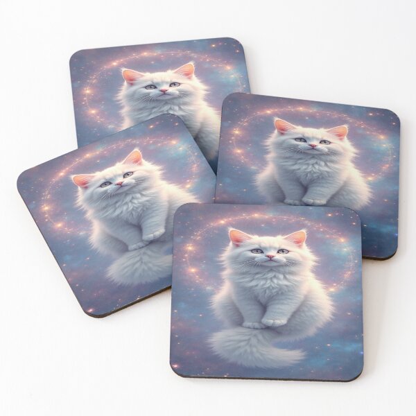 Item preview,  Galactic Kitty With Star Halo designed and sold by TONSNAP.