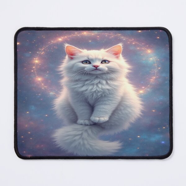 Item preview, Galactic Kitty With Star Halo designed and sold by TONSNAP.