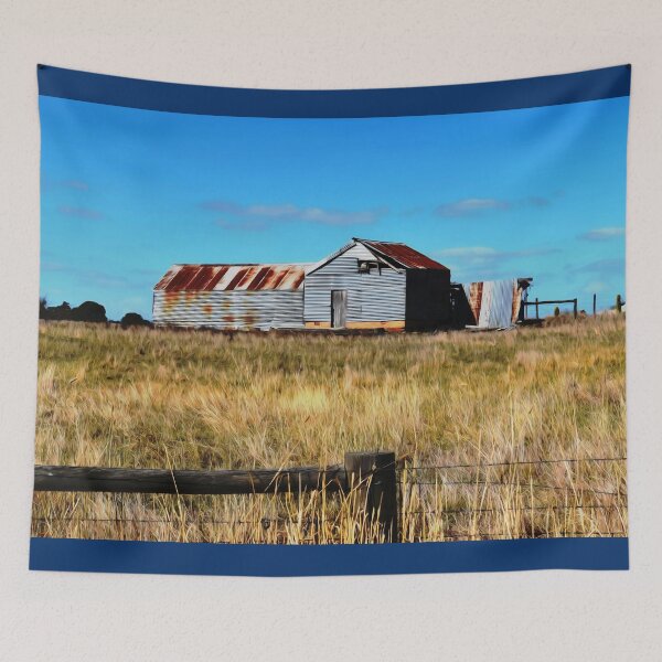 Item preview, Old Dilapidated Farm Shed designed and sold by Yolanda Caporn Art.