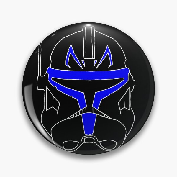 Item preview, Captain Rex White Print designed and sold by JurgenRichard.