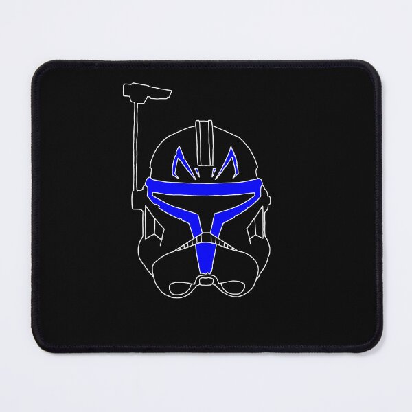 Item preview, Captain Rex White Print designed and sold by JurgenRichard.