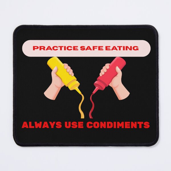 Item preview, Practice Safe Eating Revised designed and sold by JenGo Creative.
