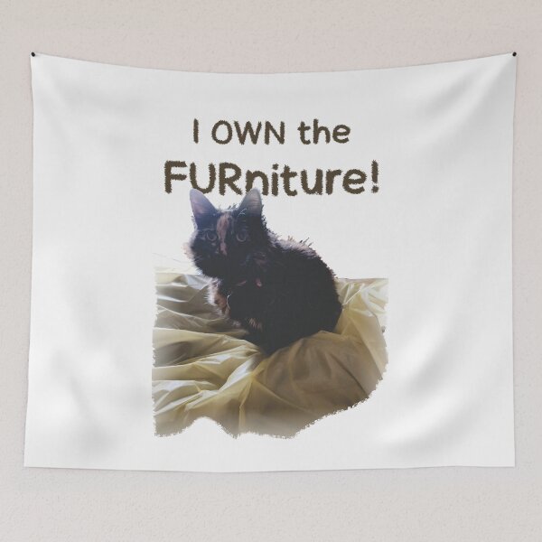 Item preview, Cat Confidence I OWN the FURniture!  designed and sold by TerScott.