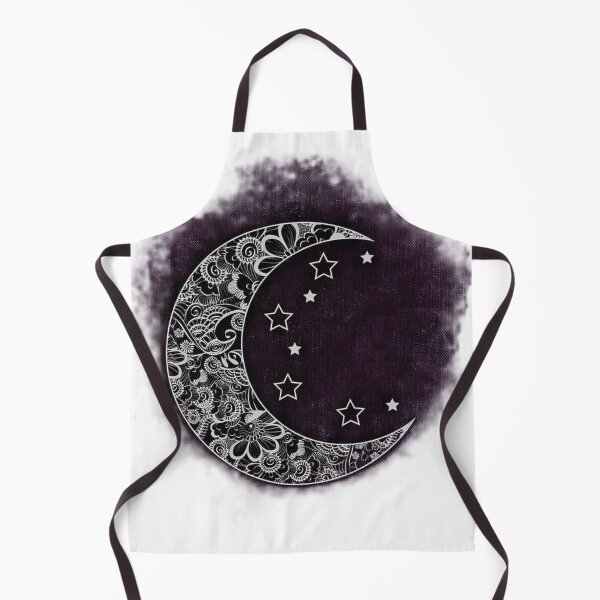 Artikelvorschau, Boho Floral Moon – Himmlisches Nachtdesign entworfen und verkauft von SwichBlex.