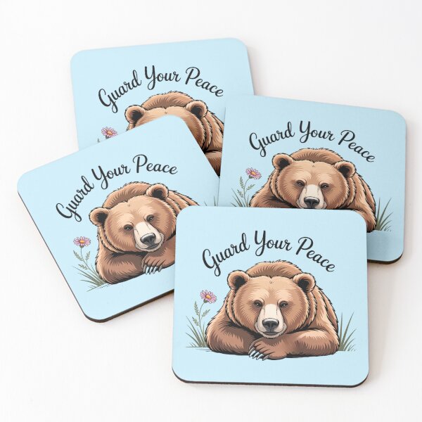 Item preview, Inner Peace Protector Bear Design designed and sold by Bliss Find And Design.