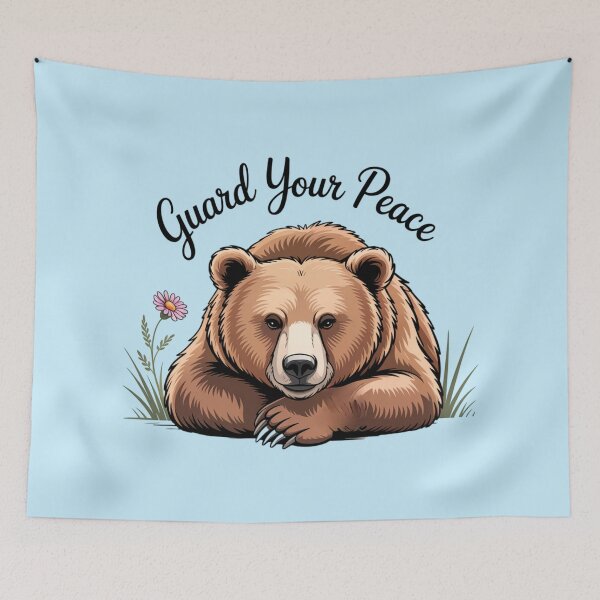Item preview, Inner Peace Protector Bear Design designed and sold by Bliss Find And Design.