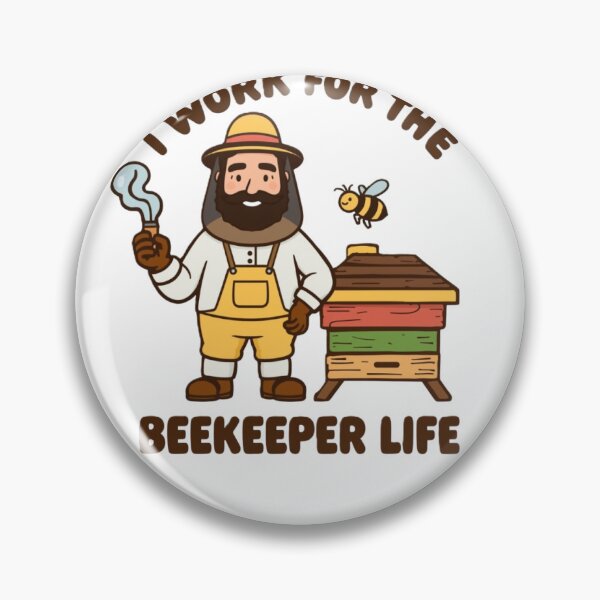 Item preview, Beekeeper Life – I Work for the Queen designed and sold by SwichBlex.