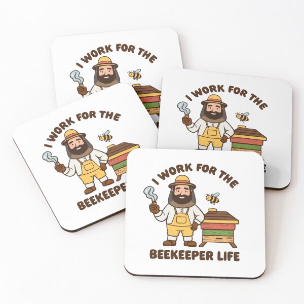 Item preview, Beekeeper Life – I Work for the Queen designed and sold by SwichBlex.