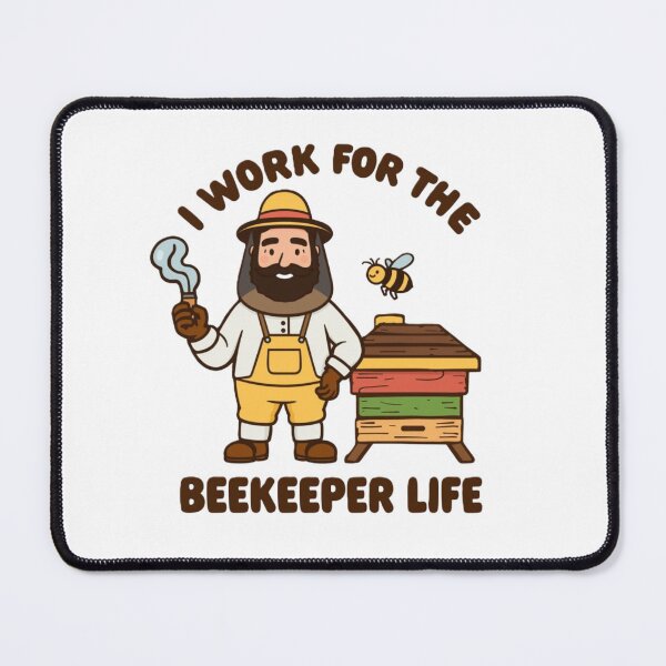 Item preview, Beekeeper Life – I Work for the Queen designed and sold by SwichBlex.