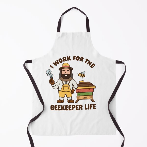 Item preview, Beekeeper Life – I Work for the Queen designed and sold by SwichBlex.