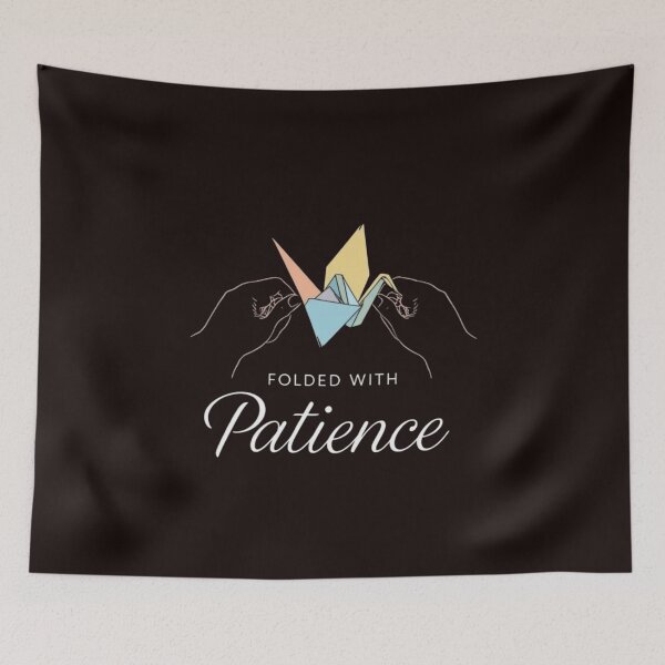 Item preview, Folded with Patience – Elegant Origami Crane designed and sold by SwichBlex.