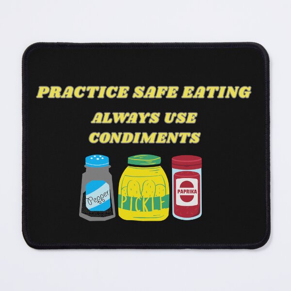 Item preview, Practice Safe Eating designed and sold by JenGo Creative.