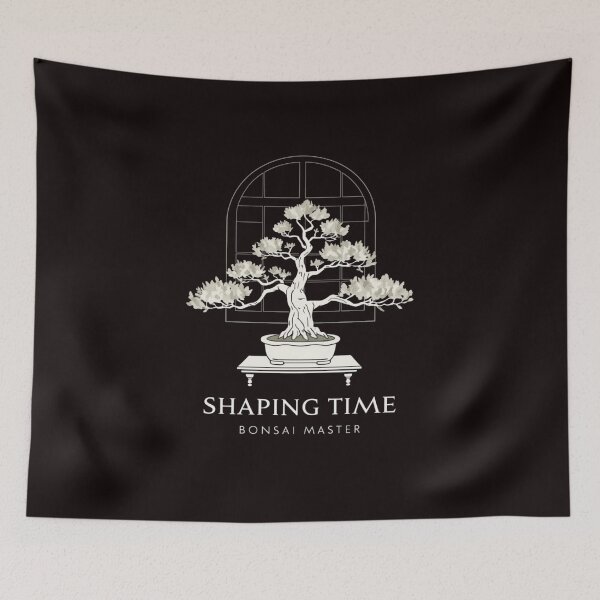 Item preview, Shaping Time – Peaceful Bonsai Tree Zen designed and sold by SwichBlex.