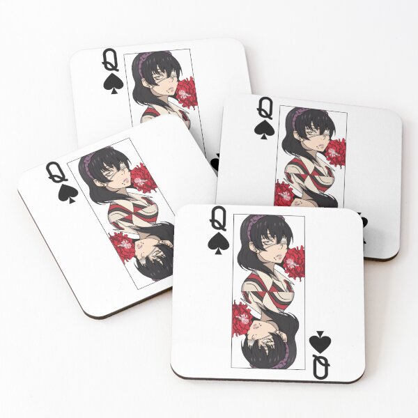 Item preview, Midari Ikishima Queen of Spades – Dark Card Art (Kakegurui) designed and sold by SwichBlex.