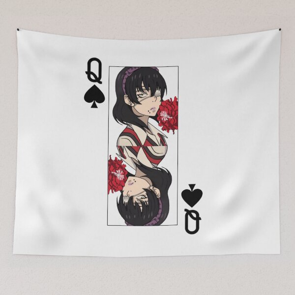 Item preview, Midari Ikishima Queen of Spades – Dark Card Art (Kakegurui) designed and sold by SwichBlex.