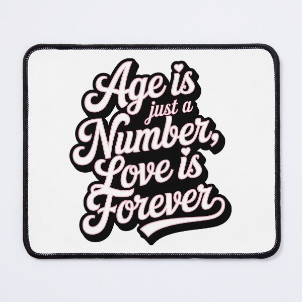 Item preview, Age Is Just a Number, Love Is Forever – Senior Pet Rescue designed and sold by CuteDesignables.