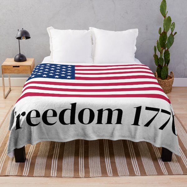 Item preview, Freedom 1776 – Minimalist American Flag Design designed and sold by SwichBlex.